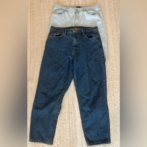 Set of two Pretty little thing Mom jeans